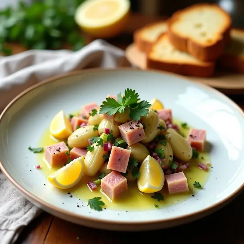 Cechetta de Alcachofas Carduncellus con Ventresca de Atún: Receta Sarda Sin Cocinar en 15 Minutos