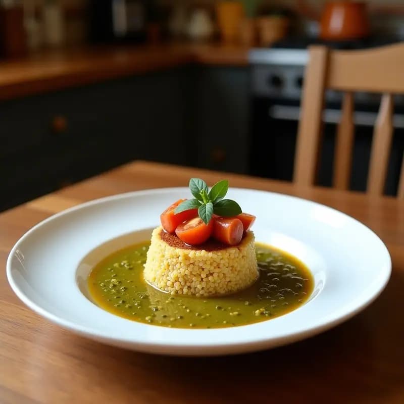 Cechettis de Quinoa con Relleno de Berenjena Asada y Pesto de Tomate Seco: Receta Italiana Vegana