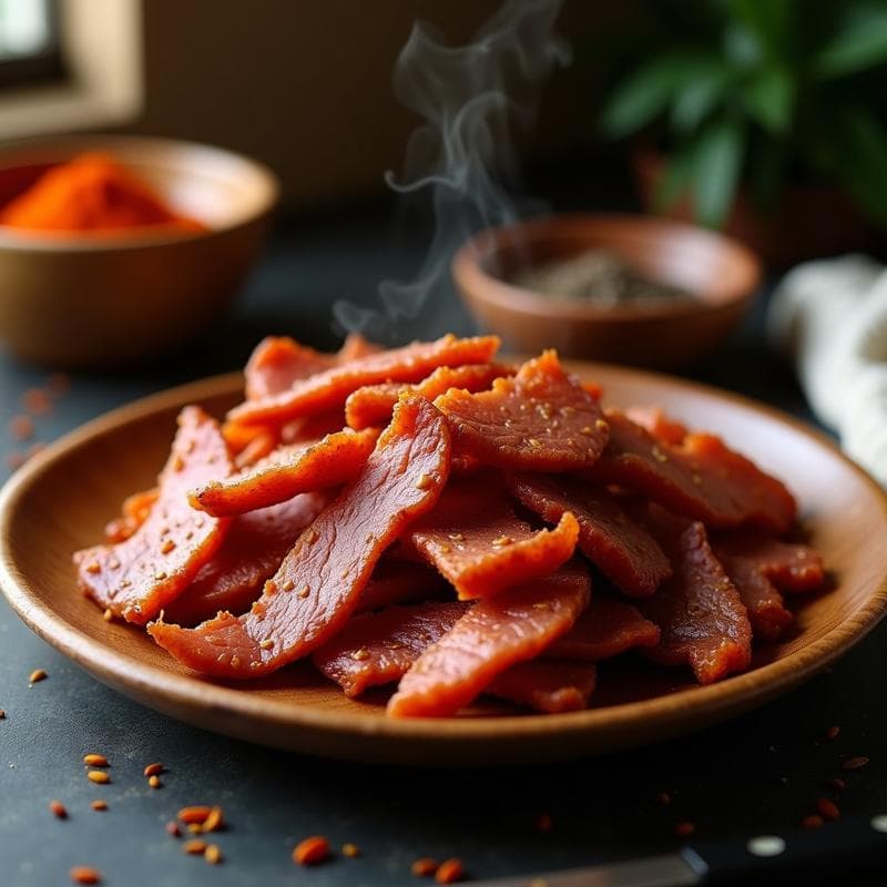 Cecina Crujiente en Airfryer: Receta Express con Toque Ahumado y Sin Aceite