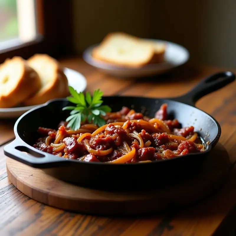 Cecina Encebollada: Receta Tradicional Andaluza en 30 Minutos