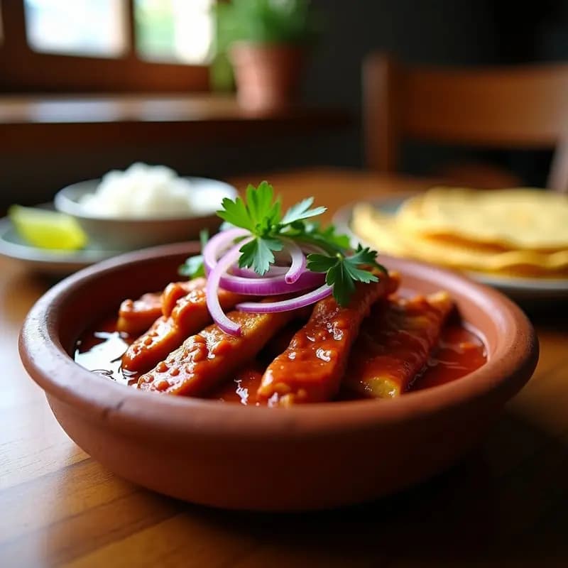 Cecina Enchilada en Olla Express: Receta Mexicana Rápida y Sabrosa