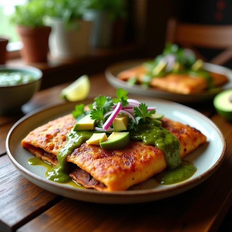 Cecina Enchilada con Salsa Verde: Receta en Airfryer en 15 Minutos