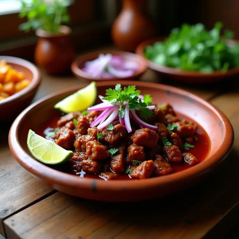 Cecina Mechada al Estilo Tacoma: Receta Fácil de Carne Desmenuzada con Especias Ahumadas