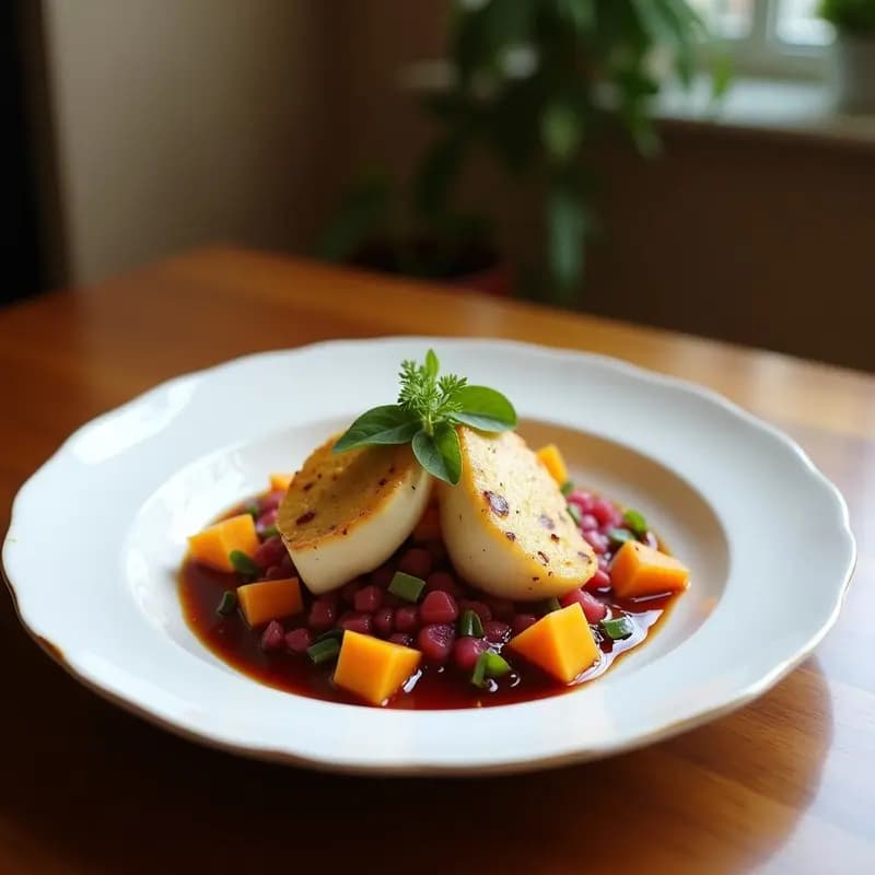 Ceiche de Algas Cochayuyo con Limón y Camote Morado: Receta Peruana Vegana y Alta en Yodo