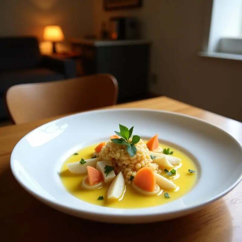 Ceiche de Algodón de Sedal y Marlín Ahumado: Receta Chilota con Leche de Tigre Citrus