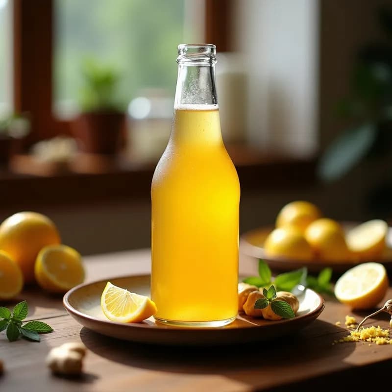 Cerveza Artesanal de Jengibre y Limón: Receta Casera y Refrescante en 7 Días