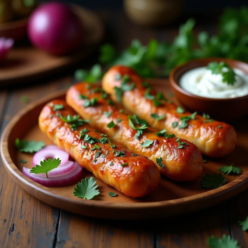 Cevapi de Pollo y Hierbas Frescas: Receta Balcánica en Airfryer Sin Gluten