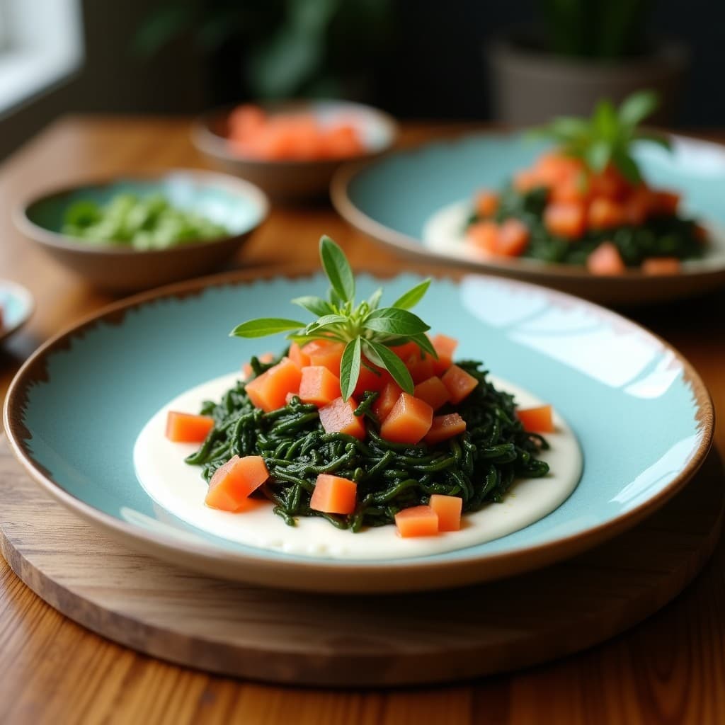 Ceviche de Algas Wakame con Leche de Coco: Receta Vegana y Alta en Yodo
