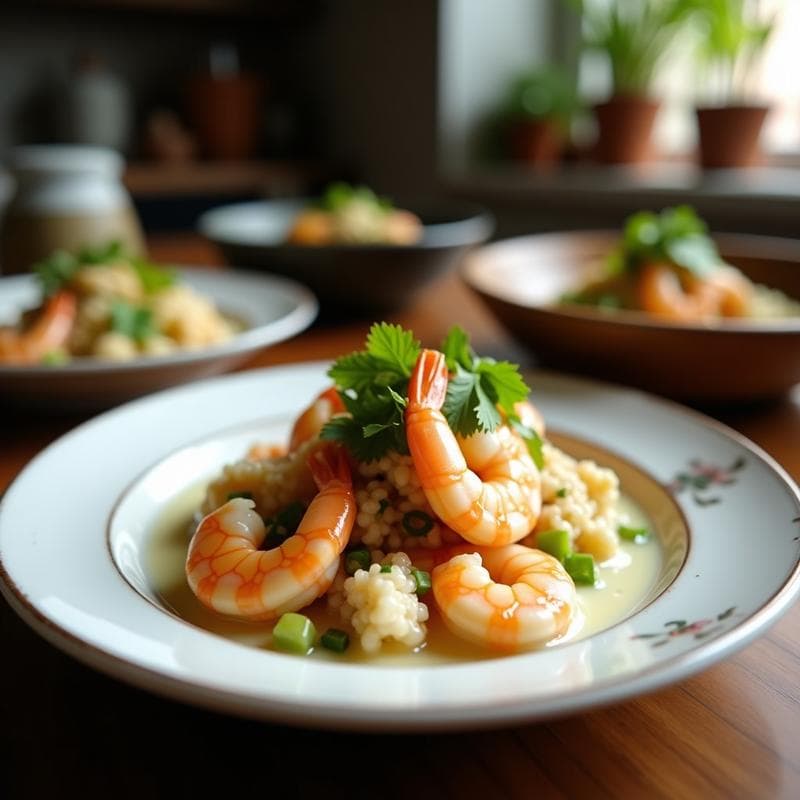 Ceviche de Camarones con Leche de Coco y Limón: Receta Peruana Creamosa en 15 Minutos