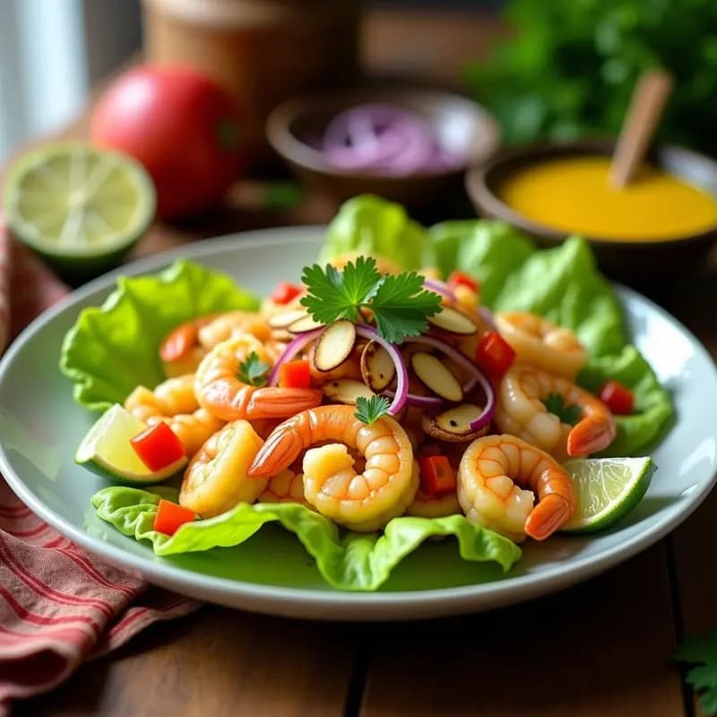 Ceviche de Camarones con Maracuyá y Cúrcuma: Receta Ecuatoriana Sin Cocción y Alta en Omega-3