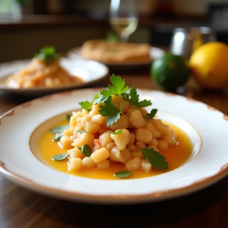 Ceviche de Carita de Vieja con Cítricos y Hierbas: Receta Ecuatoriana Fresca y Ácida