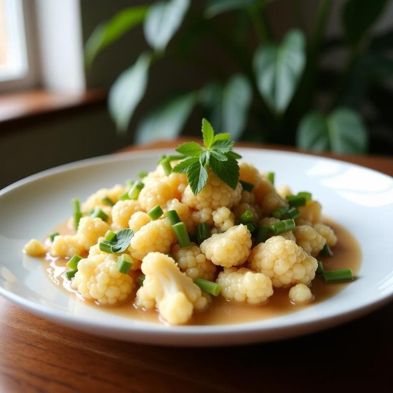 Ceviche de Coliflor al Limao: Receta Vegana Brasilera con Leche de Coco en 15 Minutos