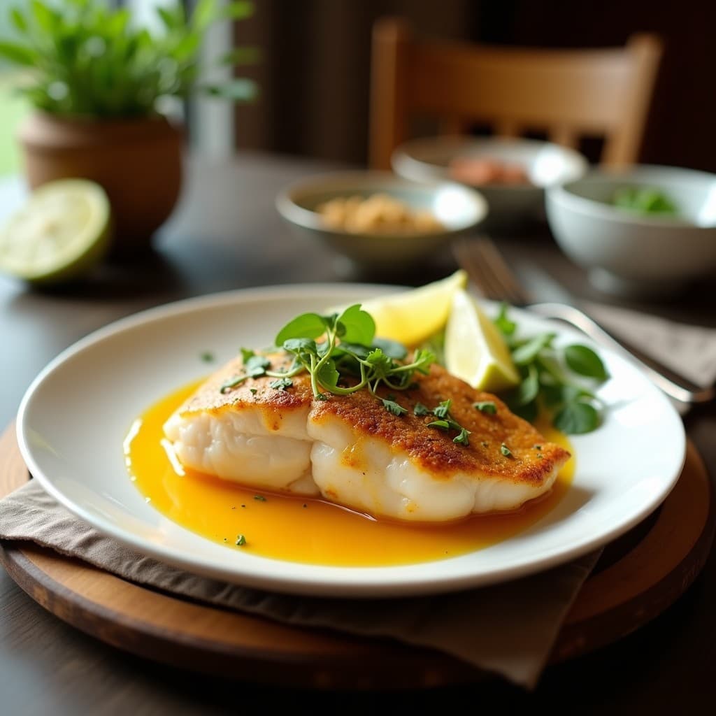 Ceviche de Corvina Ahumada con Leche de Limón y Ají Amarillo: Receta Peruana Gourmet