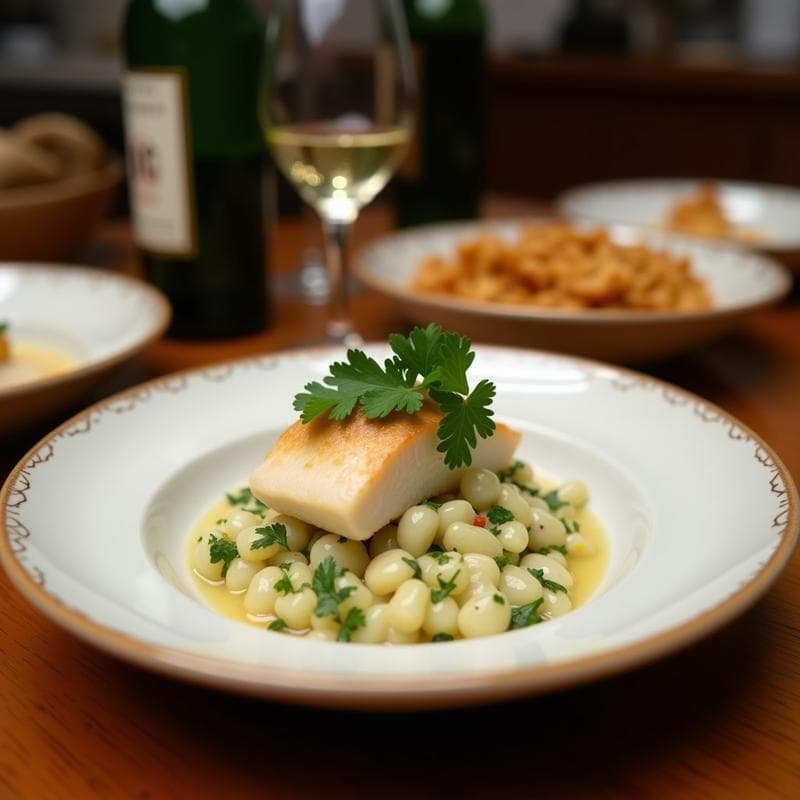 Ceviche de Corvina con Leche de Camello y Cilantro: Receta Emiratí-Peruana Fusion