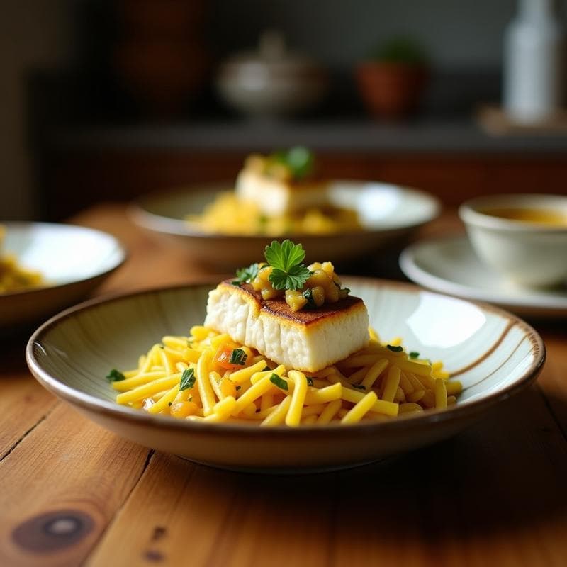 Ceviche de Corvina con Leche de Coco y Cúrcuma: Receta Peruana Antiinflamatoria