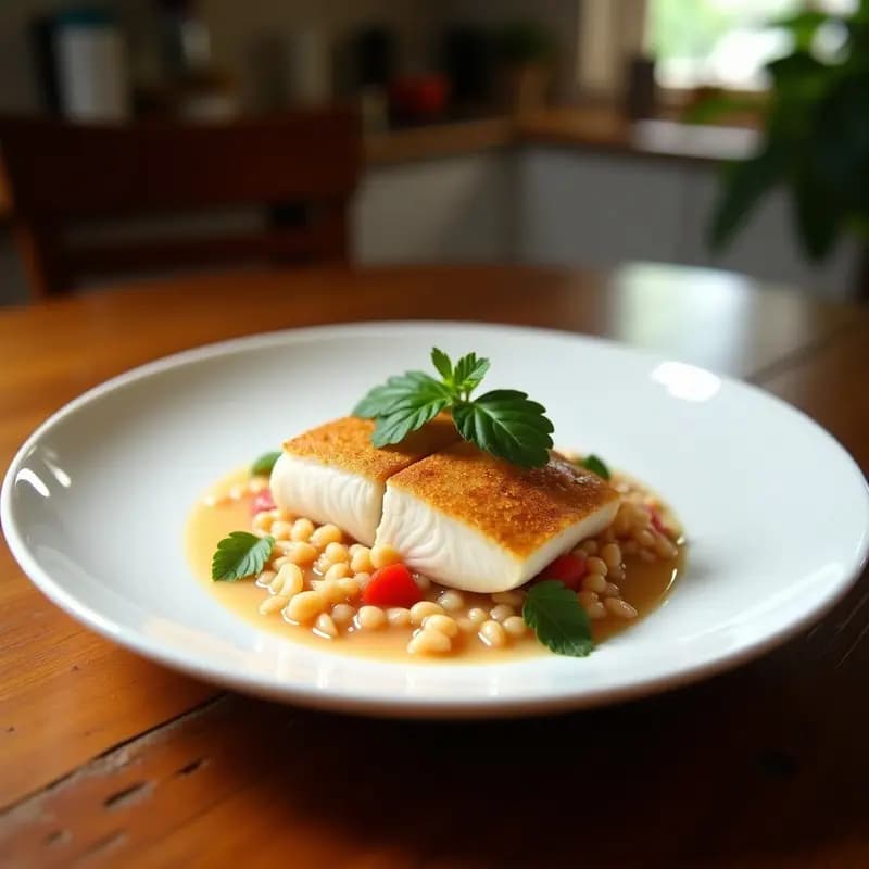 Ceviche de Corvina con Leche de Limón y Maíz Morado: Receta Peruana Tradicional