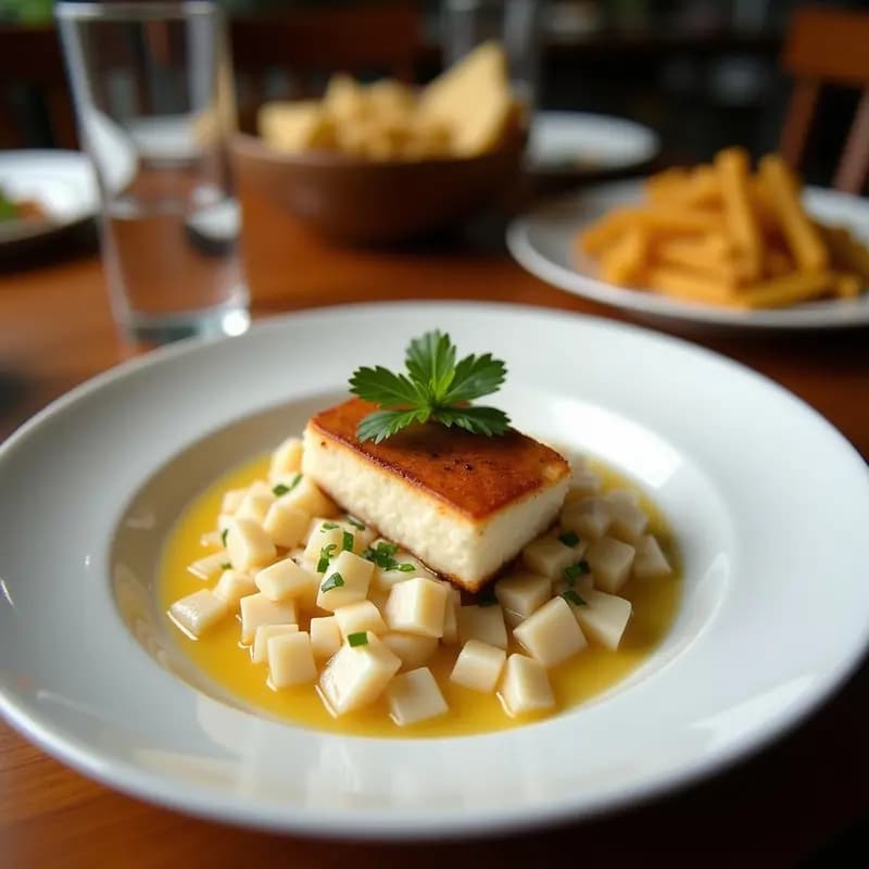 Ceviche de Corvina con Leche de Tigre de Guanábana: Receta Peruana Tropical y Refreshante