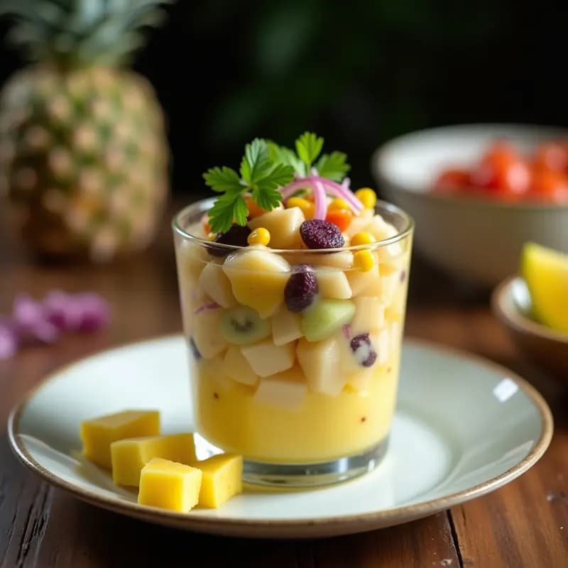 Ceviche de Corvina con Leche de Tigre sin Cítricos: Receta Peruana para Estómagos Sensibles