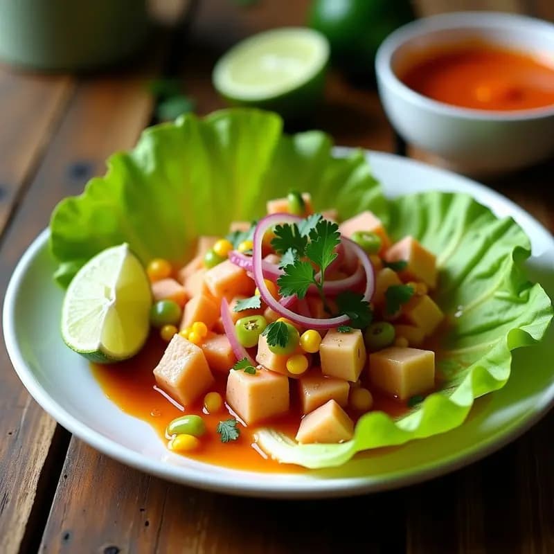 Ceviche de Corvina con Leche de Tigre de Tamarillo: Receta Chilena Ácida y Fresca