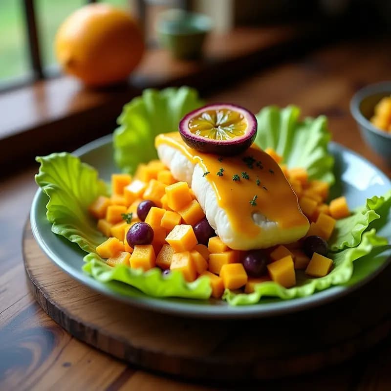 Ceviche de Corvina con Maracuyá y Ají Rocoto: Receta Peruana con Explosión de Sabores