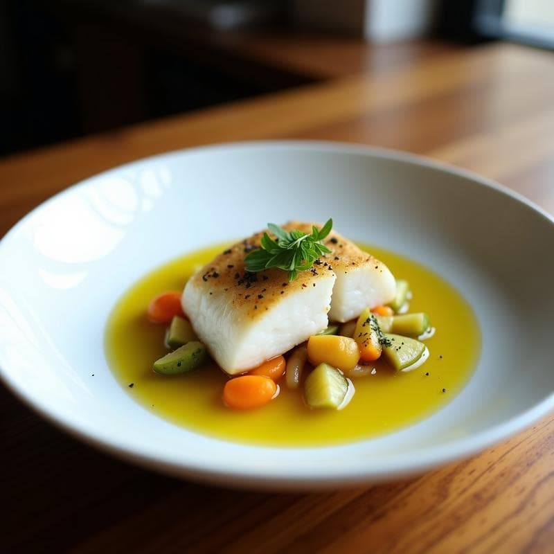 Ceviche de Corvina Marinada en Aceite de Oliva y Yuzu: Receta Peruana Keto en 10 Minutos