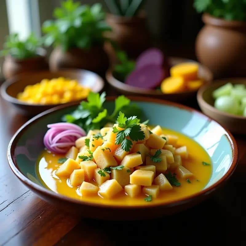 Ceviche de Dorado con Leche de Tigre de Lulo: Receta Peruana Detox y Rica en Vitamina C