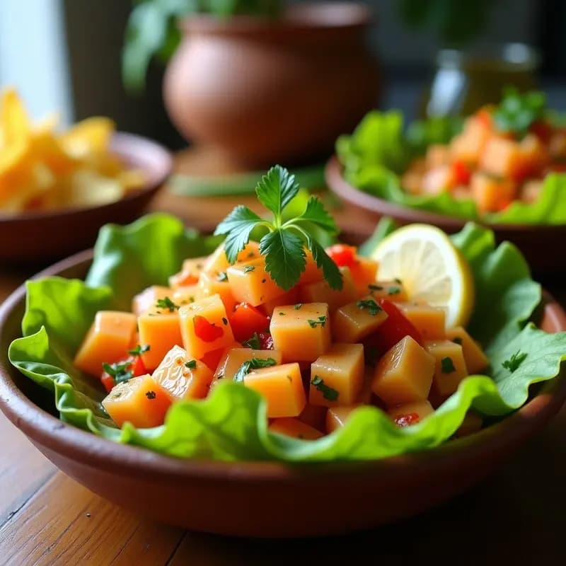 Ceviche Ecuadoriano de Conchas y Naranjilla: Receta Ciudadana con Toque Ácido