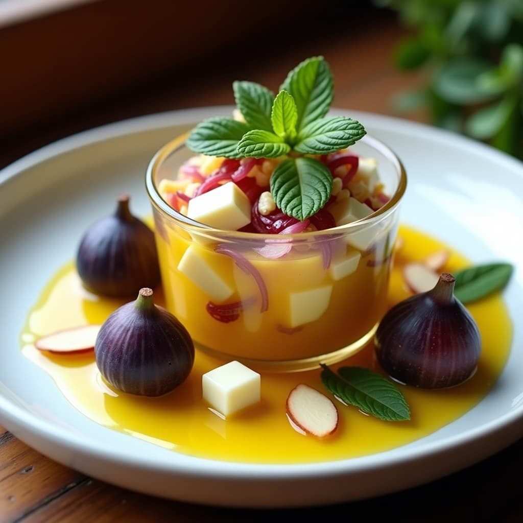 Ceviche de Higo y Queso de Cabra: Postre Salado Peruano con Toque Dulce