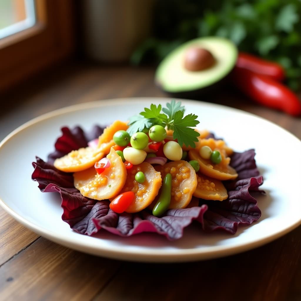 Ceiche de Hongo Ostreatus y Lulo: Receta Vegana Colombiana con Toque Ácido