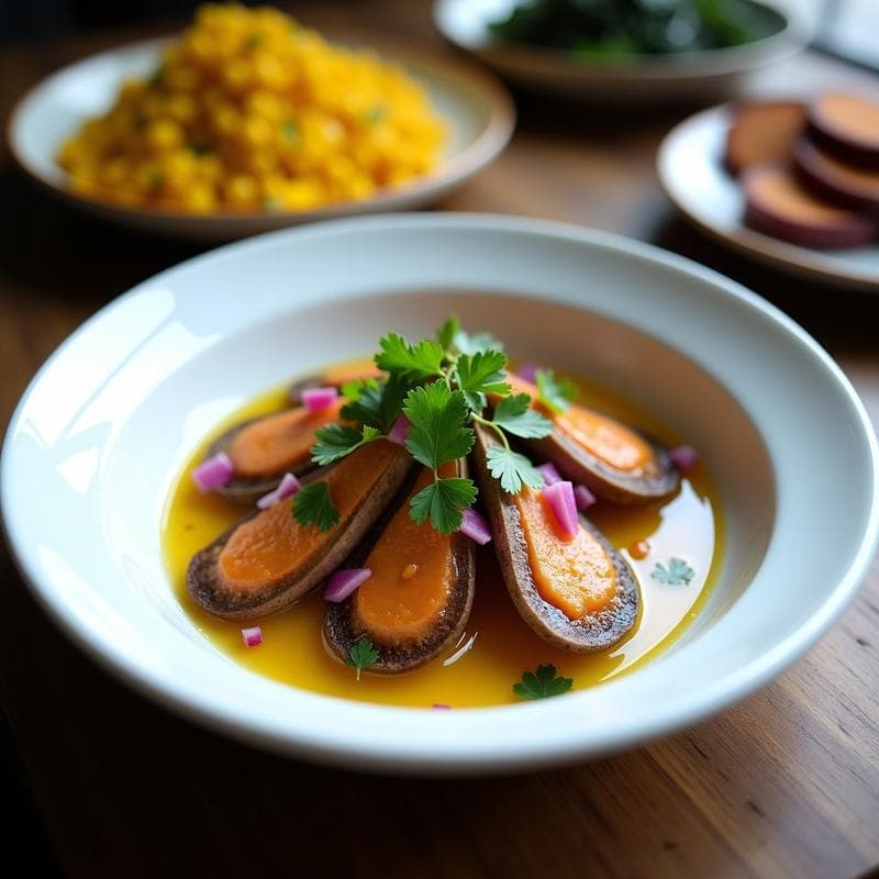 Ceviche de Hongo Portobello con Leche de Tigre de Lúma: Receta Vegana Peruana en 20 Minutos