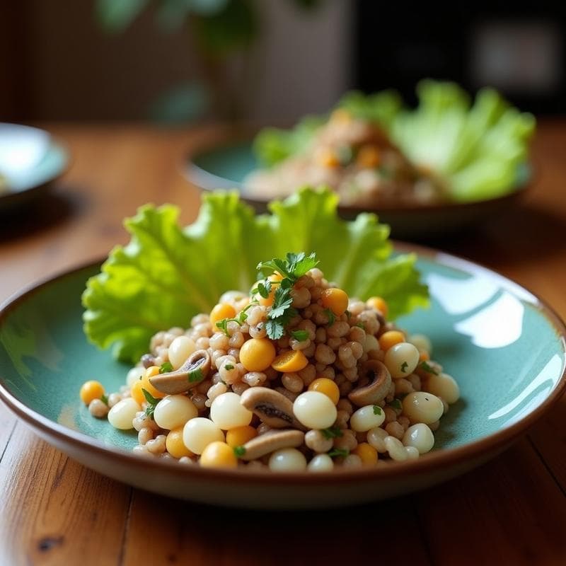 Ceviche de Hongos Oyster con Lechuga de Tigre de Lima: Receta Peruana Crudivegana