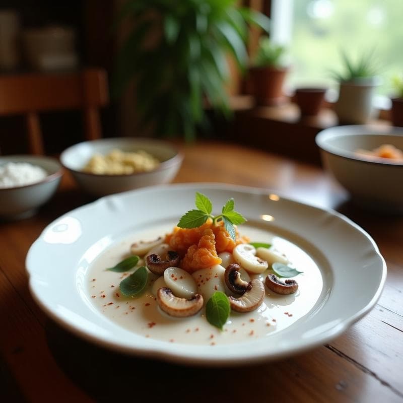 Ceviche de Hongos Shiitake con Leche de Coco: Receta Peruana Vegana y Crudivegana