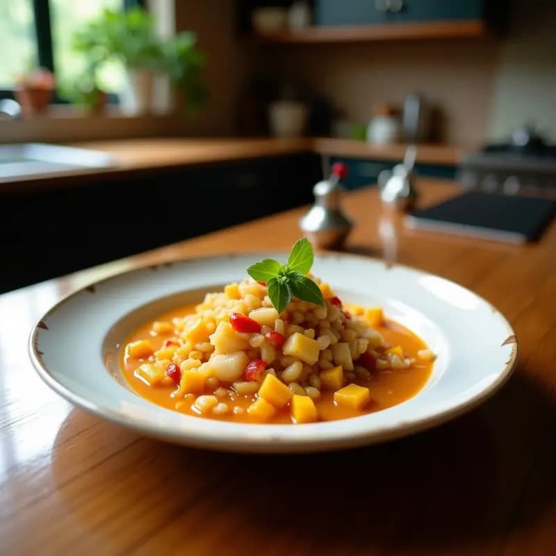Ceviche de Jackfruit en Escabeche de Naranja Sanguina: Receta Vegana con Toque Ácido y Fresco