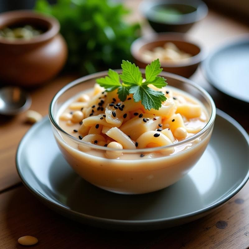 Ceviche de Jackfruit en Leche de Tigre de Lichi: Receta Vegana con Toque Asiático en 15 Minutos