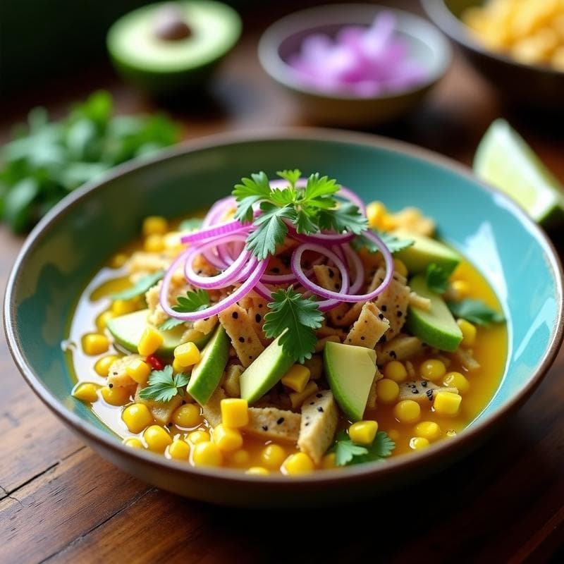 Ceviche de Jackfruit y Lechuga de Mar: Receta Vegana con Toque Peruano en 20 Minutos
