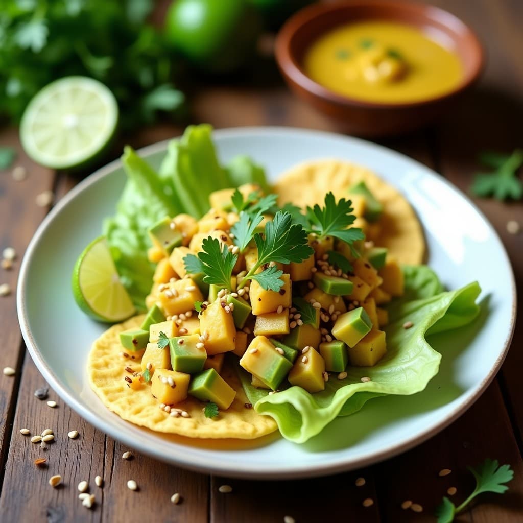 Ceiche de Jackfruit al Lime y Cilantro: Receta Vegana con Toque Peruano en 15 Minutos