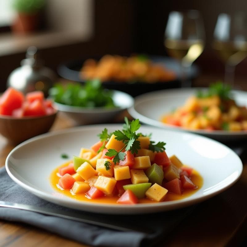 Ceviche de Jicama y Maracuyá: Receta Vegana Peruana con Toque Cítrico en 10 Minutos