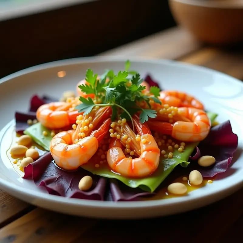 Ceiche de Langostinos con Leche de Tigre de Lulo: Receta Peruana Fresca y Afrodisíaca