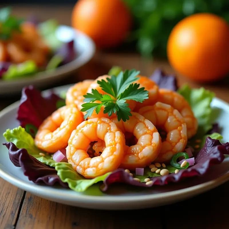 Ceviche de Langostinos con Leche de Tigre de Naranja Agria: Receta Peruana Refrescante