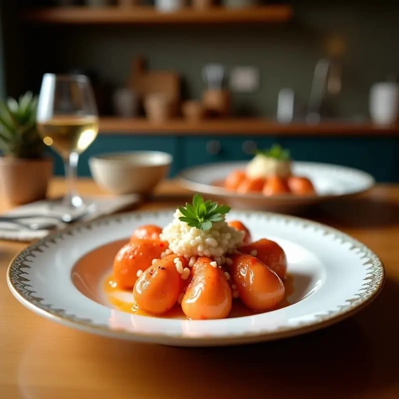 Ceviche de Langostinos y Lulo: Receta Ecuatoriana con Toque Ácido y Dulce