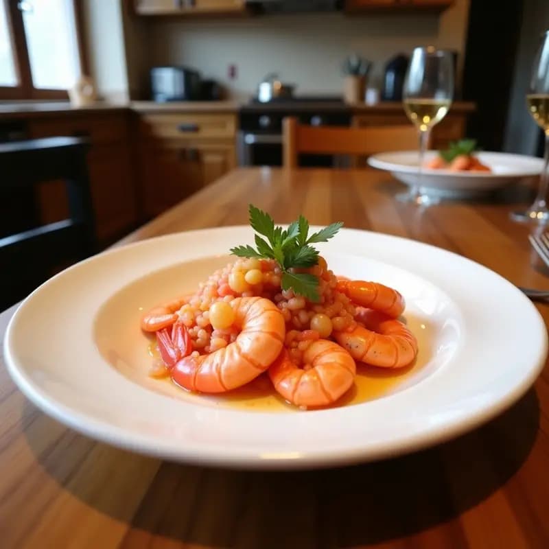 Ceviche de Langostinos y Pomelo Rosa: Receta Peruana con Toque Cítrico y Picante