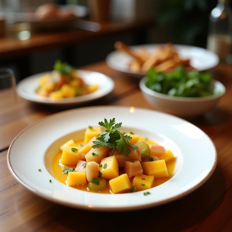 Ceviche de Mango y Pépino: Receta Peruana Sin Pescado y Alta en Vitamina C