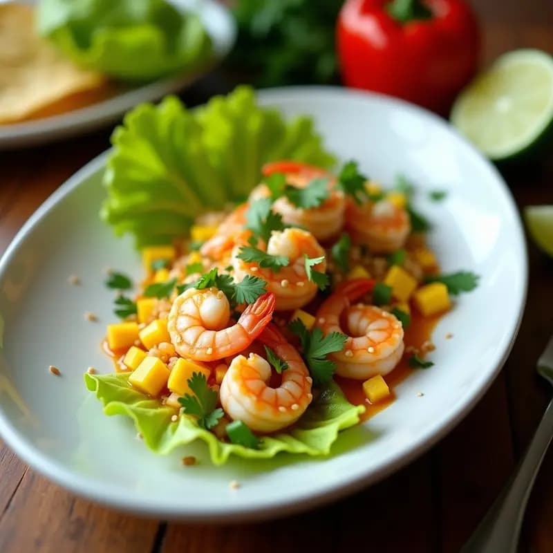 Ceviche de Mango Verde y Camarón: Receta Ecuatoriana Viral con Toque Ácido-Dulce