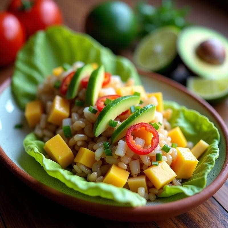 Ceviche de Mango Verde y Jicama con Chile Habanero: Receta Mexicana Vegana y Picante
