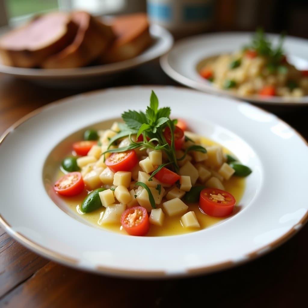 Ceiche de Palmito y Corazón de Alcachofa: Receta Vegana y Sin Gluten con Toque Mediterráneo