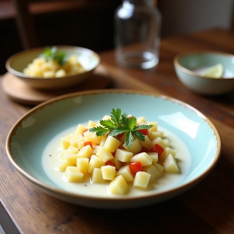 Ceiche de Palmito y Leche de Coco con Lima: Receta Vegana Brasileña Sin Pescado en 10 Minutos