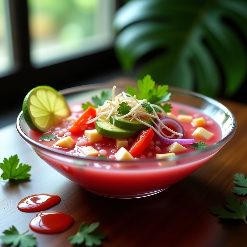 Ceviche de Palmito con Leche de Tigre de Acerola: Receta Brasileña Vegana y Detox