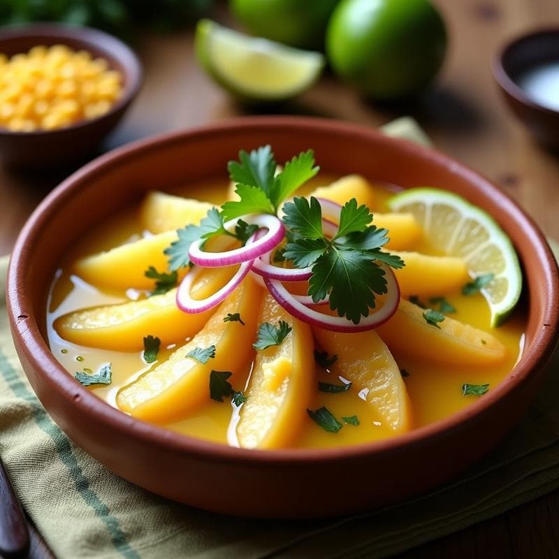 Ceviche de Palmito y Maracuyá: Receta Peruana en Olla Express con Toque Ácido