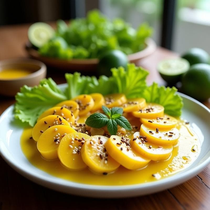 Ceviche de Palmitos y Maracuyá: Receta Vegana Peruana Sin Cocción con Vinagreta Ácida