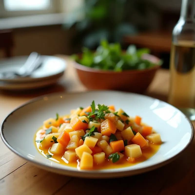 Ceviche de Palmitos y Maracuyá: Receta Ecuatoriana Fresca y Vegetal Sin Pescado